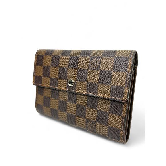 Louis Vuitton Vintage Damier Porte-Trésor Étui Papier Wallet - Picture 4 of 8